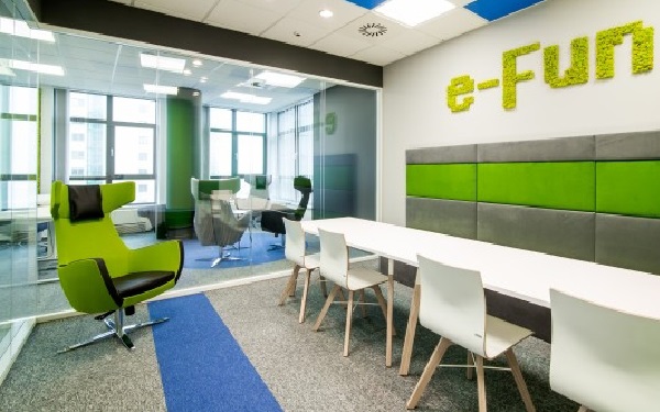 Projekt wnętrza biurowego - architekt wnętrz Alina Badora